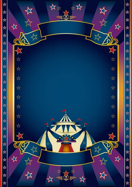 マジック サーカス ブルー フレームストックベクター ロイヤリティフリーマジック サーカス ブルー フレームイラスト Depositphotos