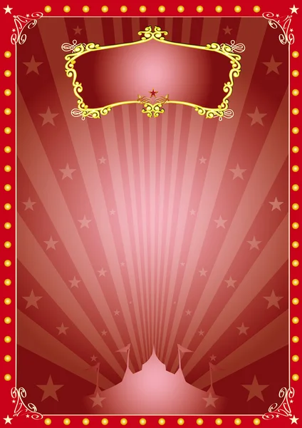 Cirque étoile magique . — Image vectorielle