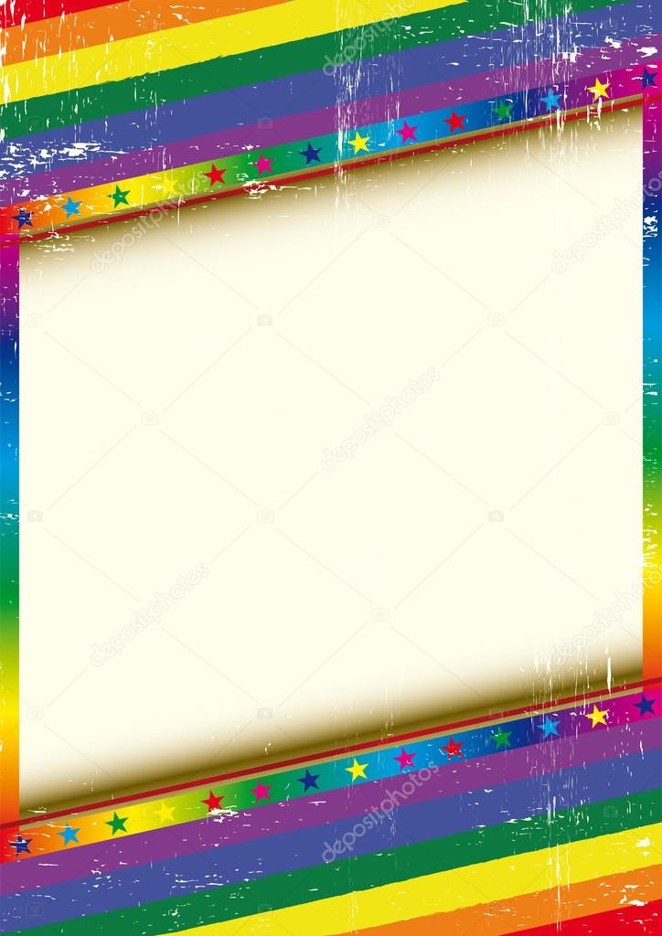 Gay frame with a texture