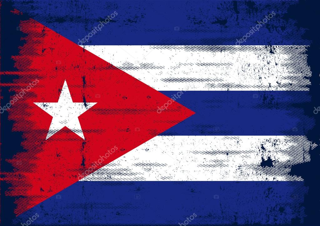 Puerto Rico grunge flag