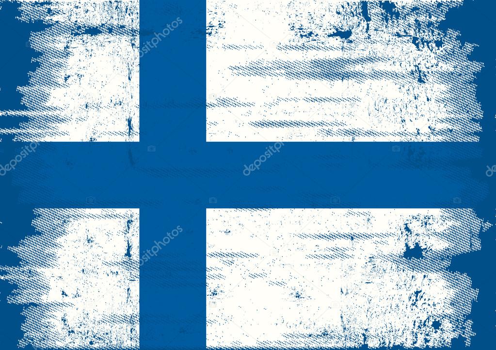 Finnish grunge flag