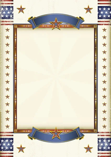 Amerikaanse frame — Stockvector