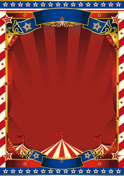 Fondo de circo Vintage — Vector de stock