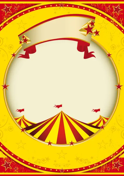 Vintage circus achtergrond — Stockvector