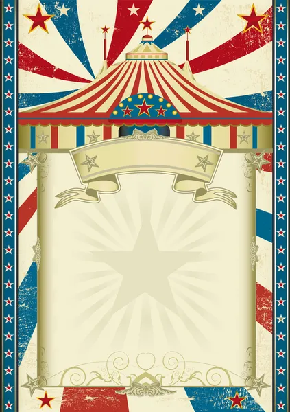 Fondo de circo Vintage — Vector de stock