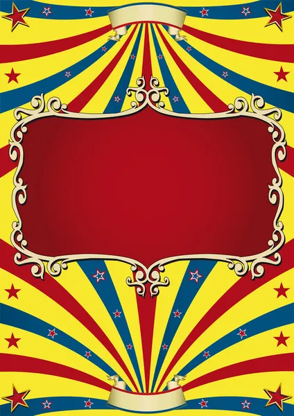 Publicité du cirque — Image vectorielle
