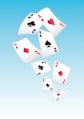 Playing cards. clipart