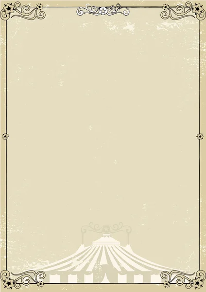 Fondo de circo Vintage — Vector de stock