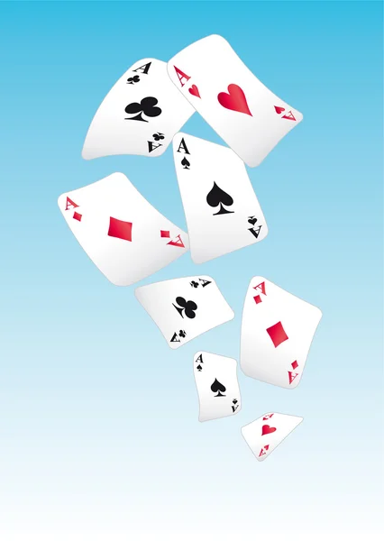 Playing cards. — Stock Vector