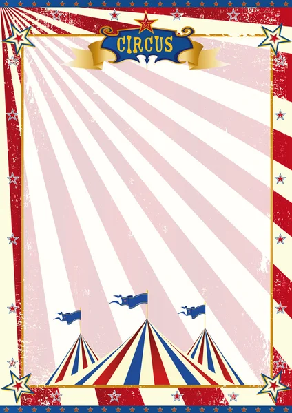 Amerikaanse circus grunge — Stockvector