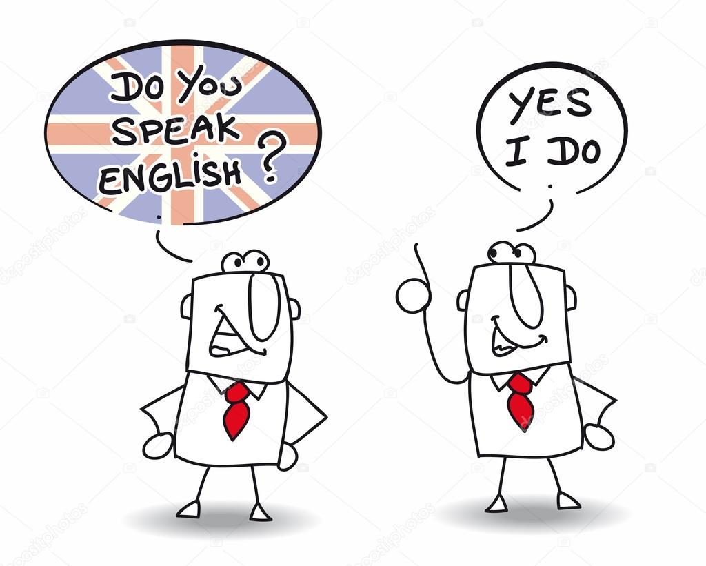 Do you speak english Stock Vector Image by ©tintin75 #41854923