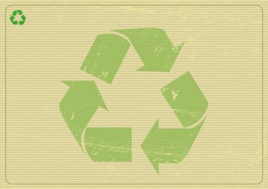 recyclabe yatay arka plan
