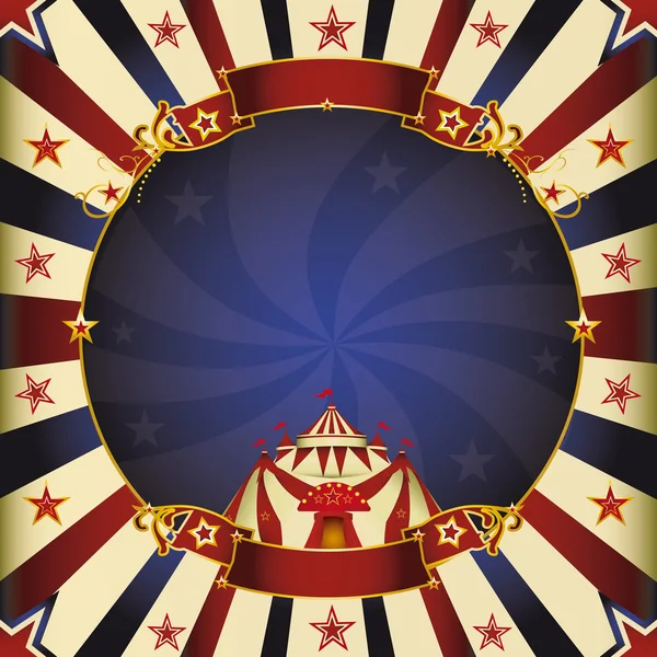 Фантастический ночной цирк — стоковый вектор