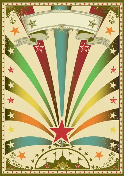 Color del circo — Vector de stock