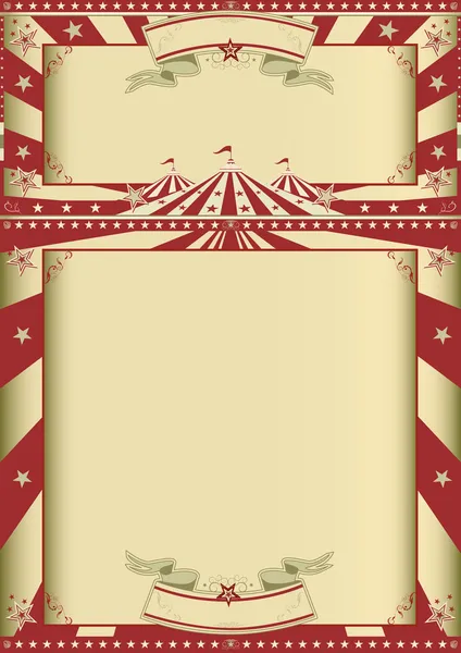 Espectáculo de circo vintage — Vector de stock