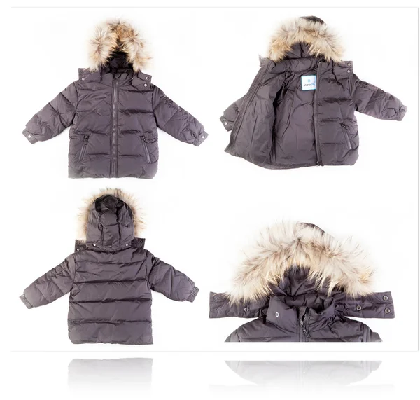 Vinter børns jakke - Stock-foto