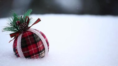 Oyuncak karın yeni yıl görüntüleri