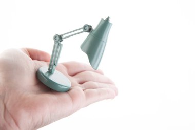 Lamba el beyaz arkaplan resmi 