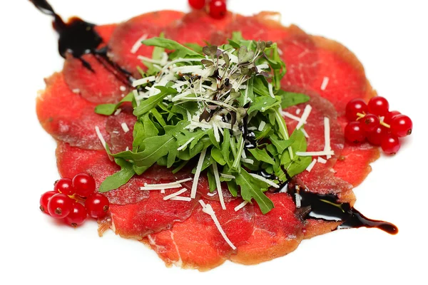 Carpaccio, Italian cuisine — Stock Photo, Image