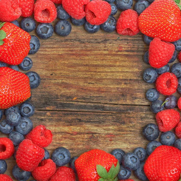 Background with berries — Stock Photo, Image