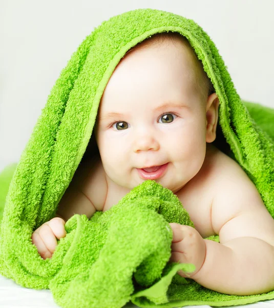 Smiling baby — Stock Photo, Image