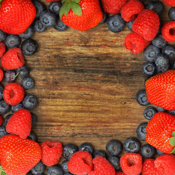 Background with berries — Stock Photo, Image