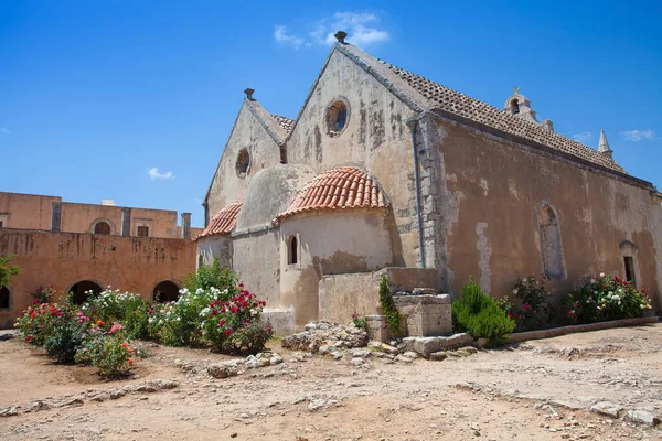 Griekenland Kreta Klooster Arkadi Kloosterkerk — Stockfoto