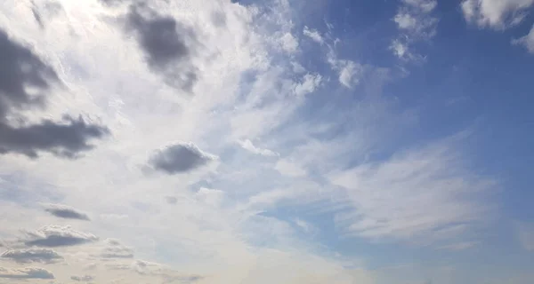 Fundo Natureza Nuvens Céu Bonito — Fotografia de Stock