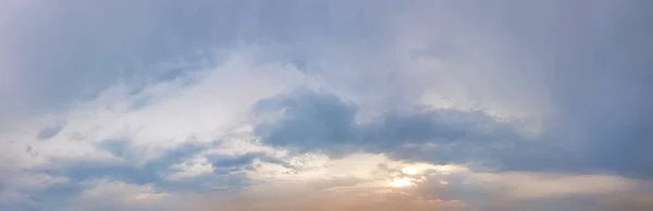 Φρέσκος Ρομαντικός Ουρανός Σύννεφα Υφή Φόντο — Φωτογραφία Αρχείου