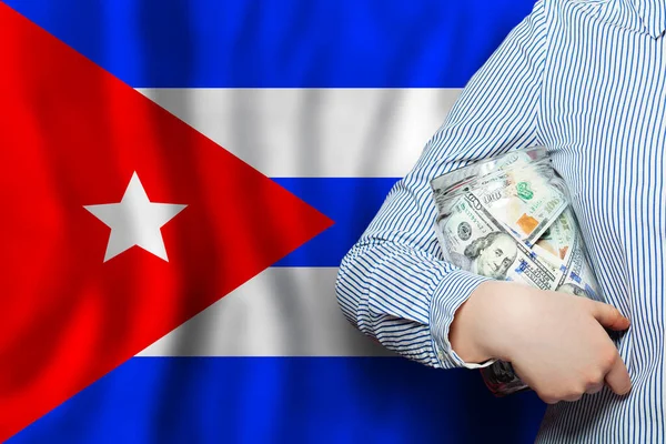 Úspora Peněz Bankovnictví Konceptu Kuby — Stock fotografie