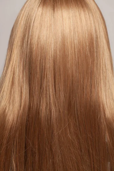 Υγιή Μακριά Μαλλιά Θηλυκό Κεφάλι — Φωτογραφία Αρχείου