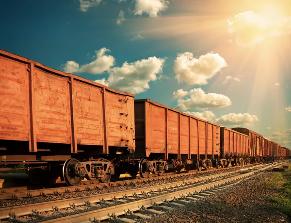 Freight train — Stock Photo, Image