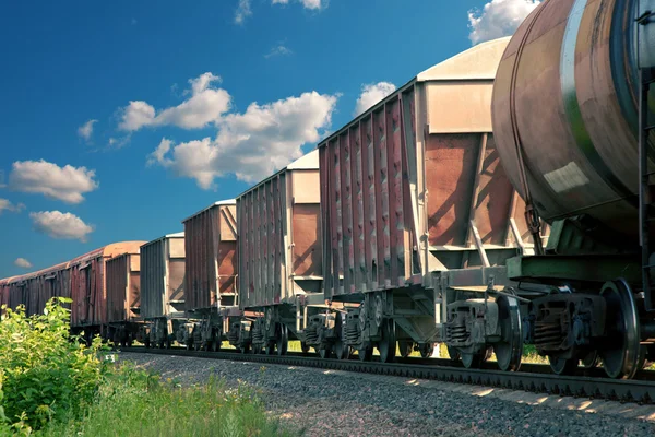 Freight cars — Stock Photo, Image