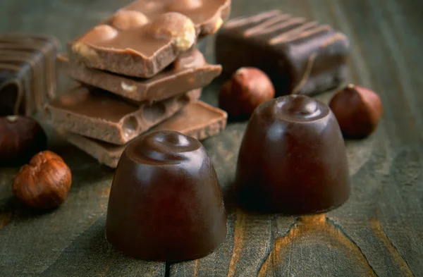 Dulces de chocolate — Foto de Stock