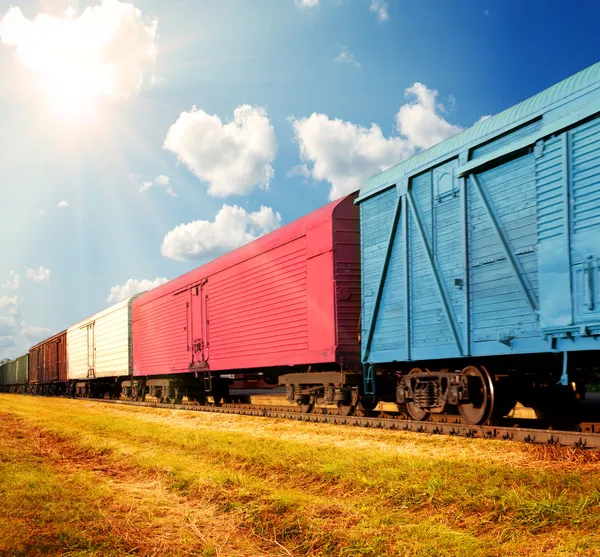 Freight train — Stock Photo, Image