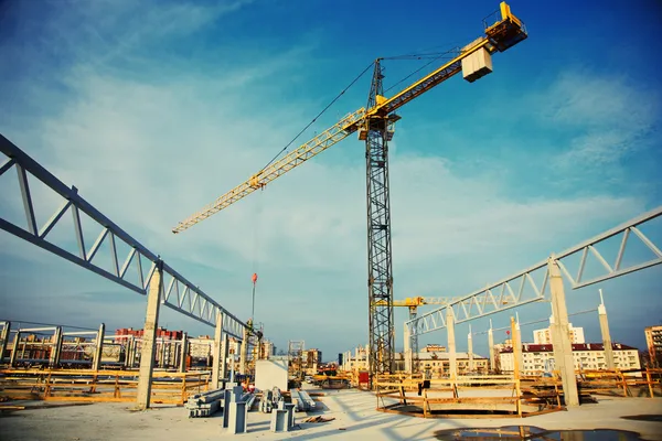 Construction site — Stock Photo, Image