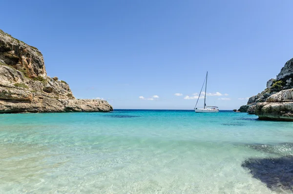 çapa güzel Akdeniz Bay yatta yelken