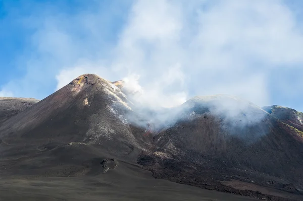 Vulcão Etna . — Fotografia de Stock