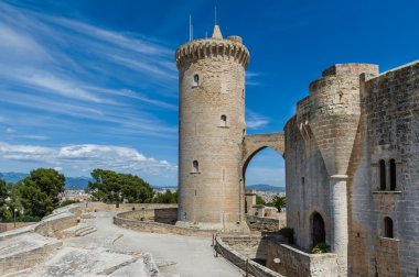 Bellver castle açık kulesine