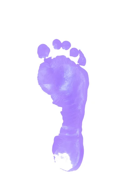 Impressão do pé — Fotografia de Stock