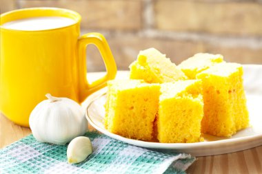 Sağlıklı kahvaltı.