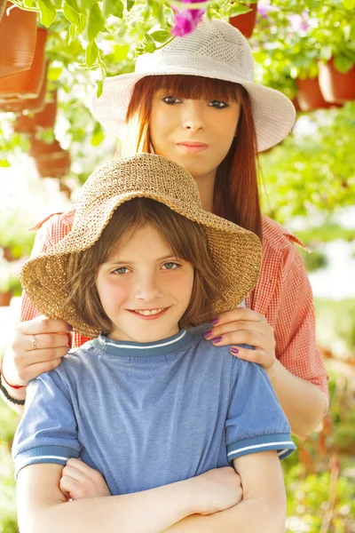 Giovani agricoltori — Foto Stock