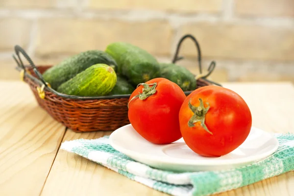 Produtos hortícolas frescos — Fotografia de Stock