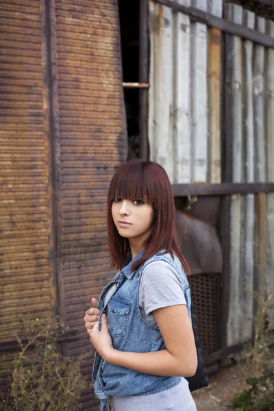 Happy and beautiful teenager — Stock Photo, Image