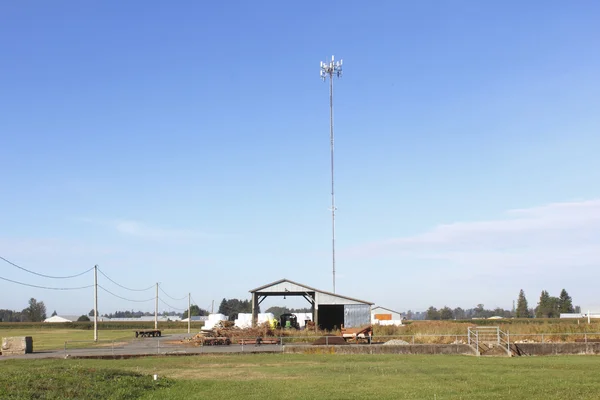 Rural Telecommunications Tower — Stok fotoğraf