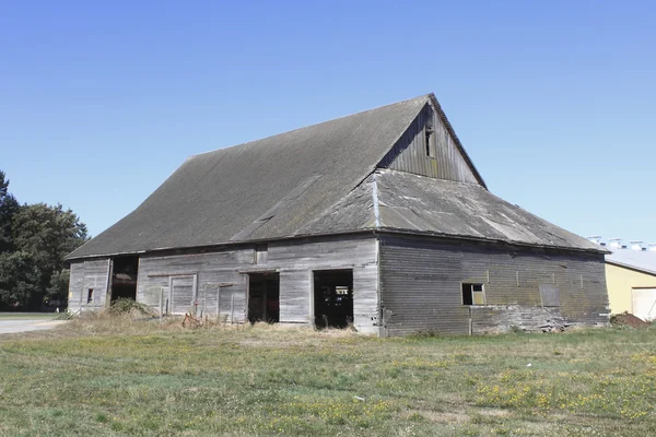Stará stodola prérie — Stock fotografie
