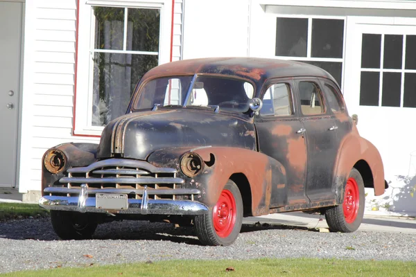 Gamla slå upp bilen — Stockfoto