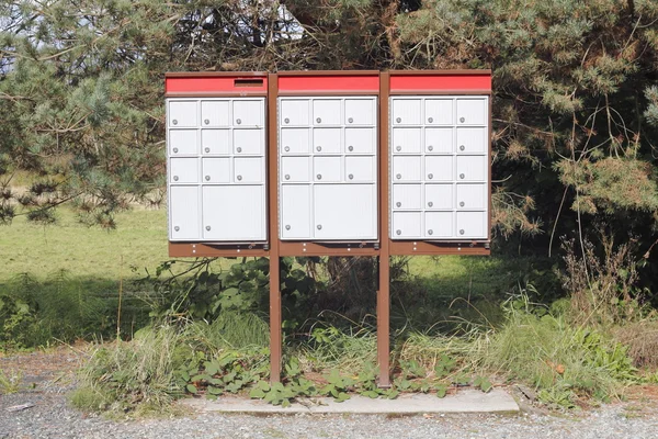 Boîtes aux lettres rurales canadiennes — Photo