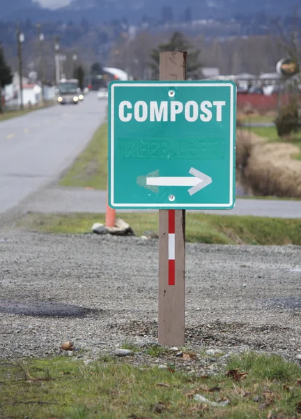 Señal de compost —  Fotos de Stock