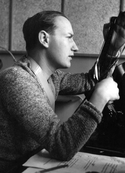 UFA Film Editor in 1942 — Stock Photo, Image